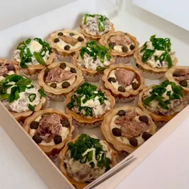 Бокс с тарталетками